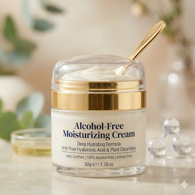 Alcohol-Free Moisturizing Cream