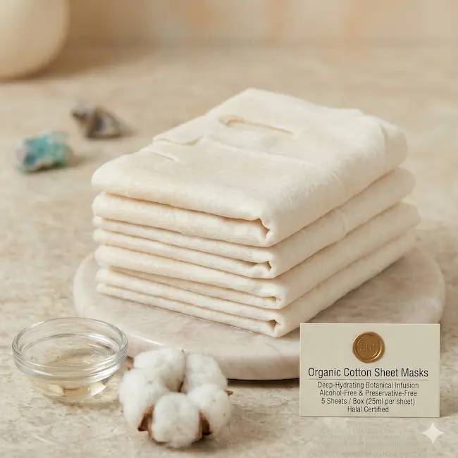 Organic Cotton Sheet Masks