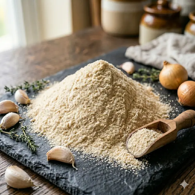 Dehydrated Garlic and Onion Powder