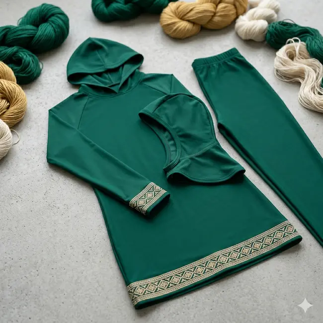 Modest Muslim Swimwear Burkini